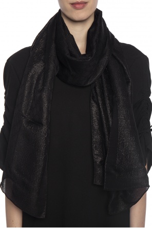Silk scarf with logo, zdjęcie 2 Silk scarf with logo od Gucci